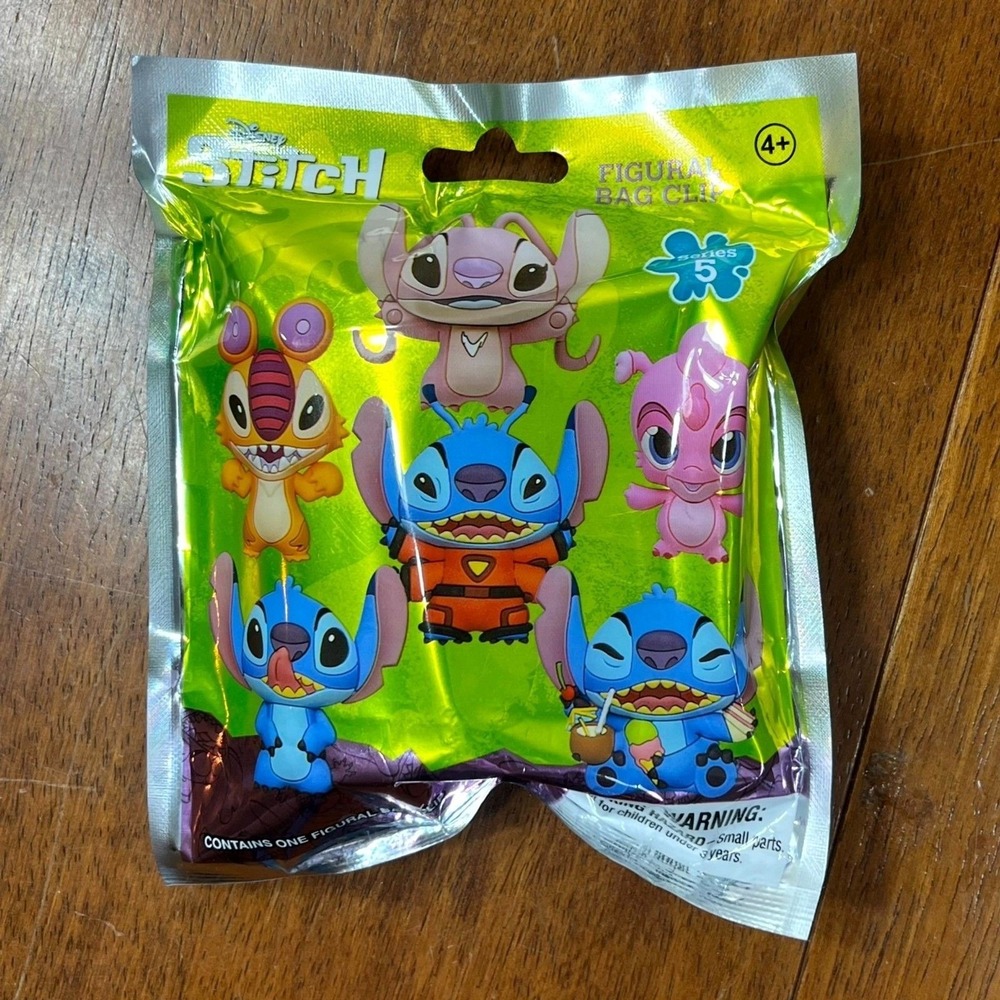 Disney Lilo &‎ Stitch Mystery Figure Bag Clip NEW